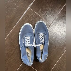 Men’s Vans Sneakers - Blue, size men’s 8